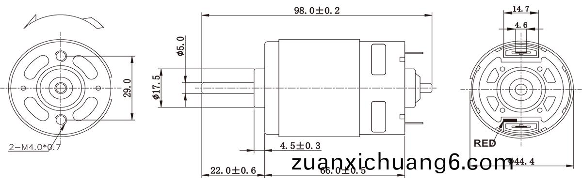 有刷电机_玩具车电机_电动工具电机_手锯马达-万至达电机