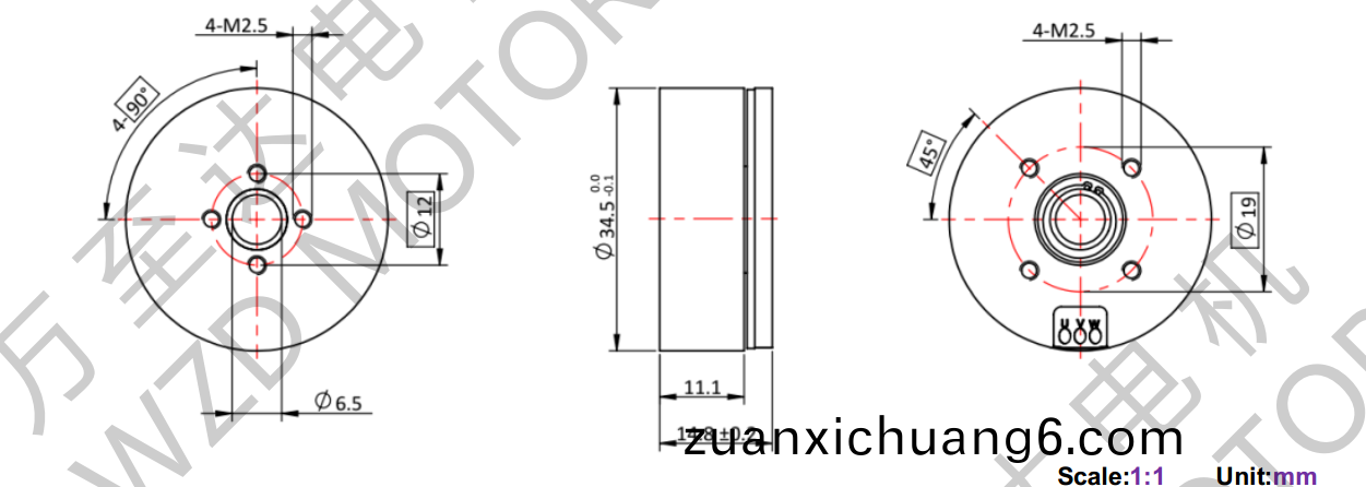 OT-EM3514BLDC无刷电机-万至达电机